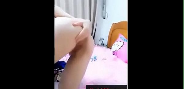  Sexy girl live on cam - teen showing her naked body on webcam part (6)